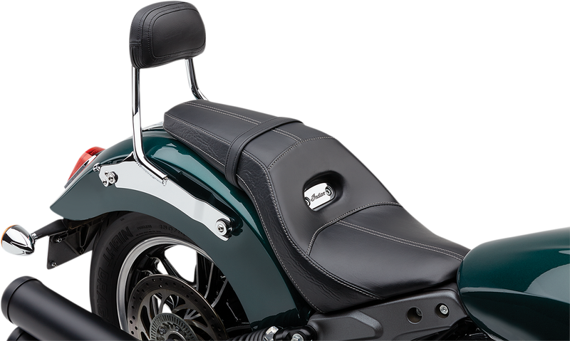 COBRA Detachable Backrest - Chrome - Mini - Scout