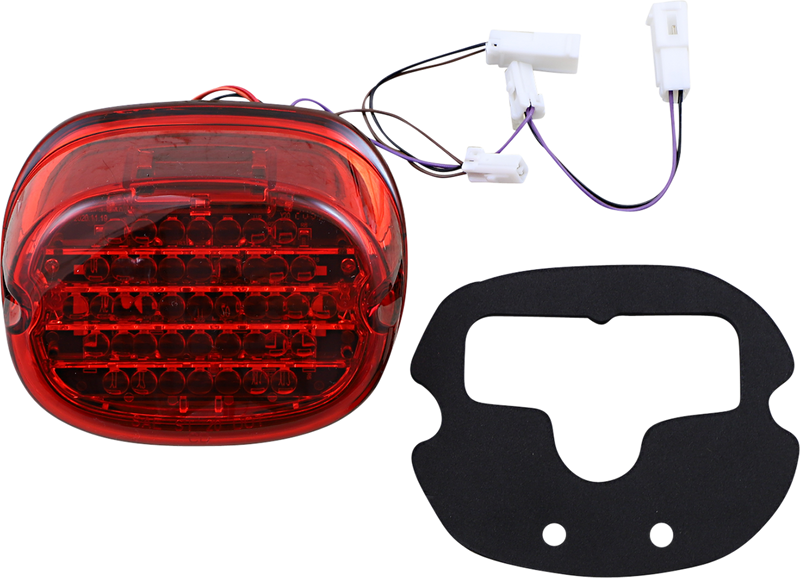 CUSTOM DYNAMICS Low Profile LED Taillight With Turn Signals - No Window