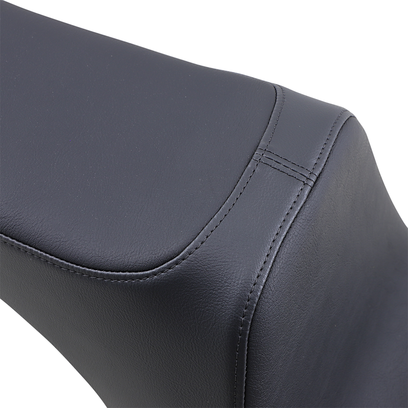DRAG SPECIALTIES Predator III Smooth Vinyl Seat - Black - Softail '06-'17