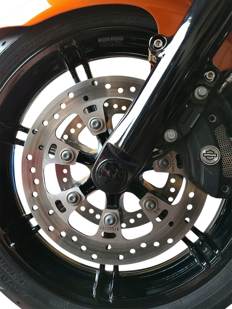 KLOCK WERKS Flush-Mount Front Axle - Black - 25 mm