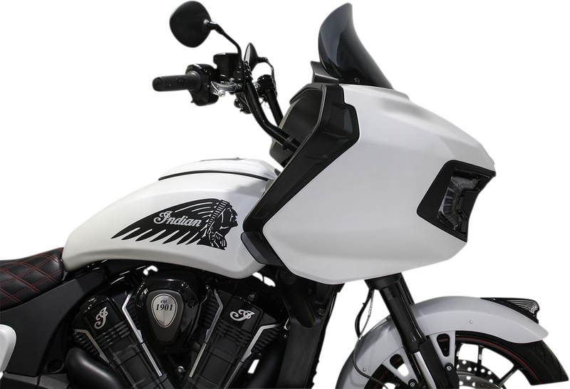 KLOCK WERKS Flare Windshield - Dark Smoke - 11" - Challenger