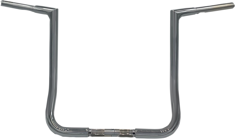 FAT BAGGERS INC. 1-1/4" EZ Install Flat Top Handlebar - 16" - Chrome 705016