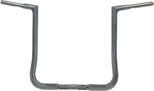 FAT BAGGERS INC. 1-1/4" EZ Install Flat Top Handlebar - 16" - Chrome 705016