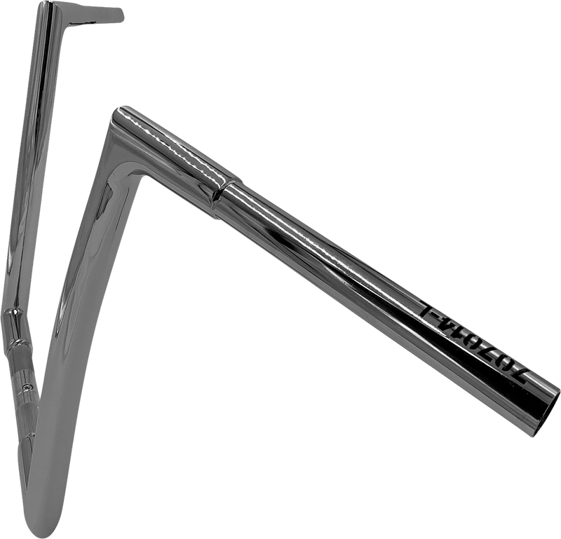 FAT BAGGERS INC. 1-1/4" EZ Install Flat Top Handlebar - 14" - Chrome 707014