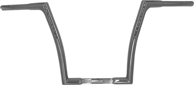 FAT BAGGERS INC. 1-1/4" EZ Install Flat Top Handlebar - 14" - Chrome 707014