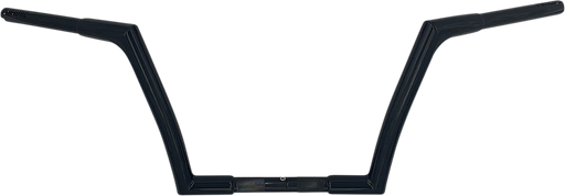 FAT BAGGERS INC. 1-1/4" EZ Install Flat Top Handlebar - 10" - Black 707010-B