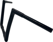 FAT BAGGERS INC. 1-1/4" EZ Install Flat Top Handlebar - 10" - Black 707010-B