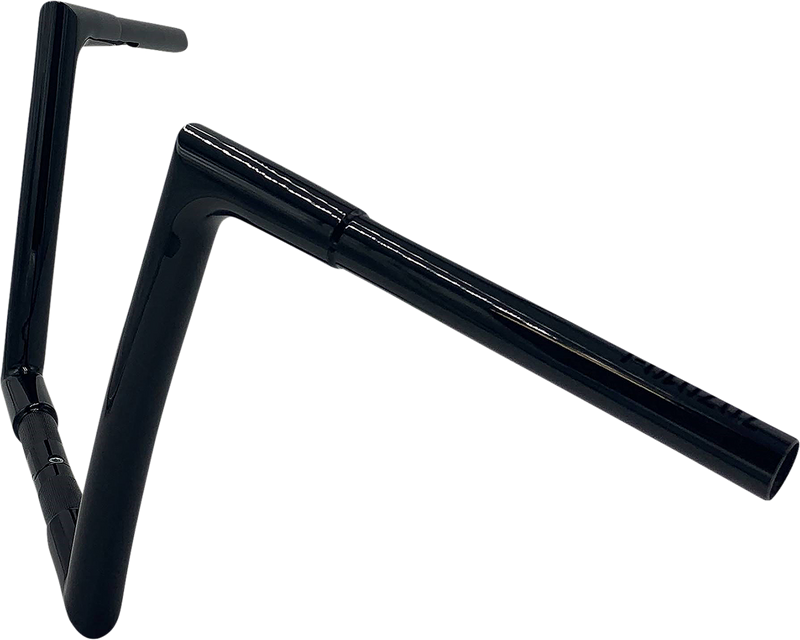FAT BAGGERS INC. 1-1/4" EZ Install Flat Top Handlebar - 10" - Black 707010-B
