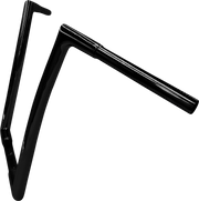 FAT BAGGERS INC. 1-1/4" EZ Install Flat Top Handlebar - 16" - Black 707016-B