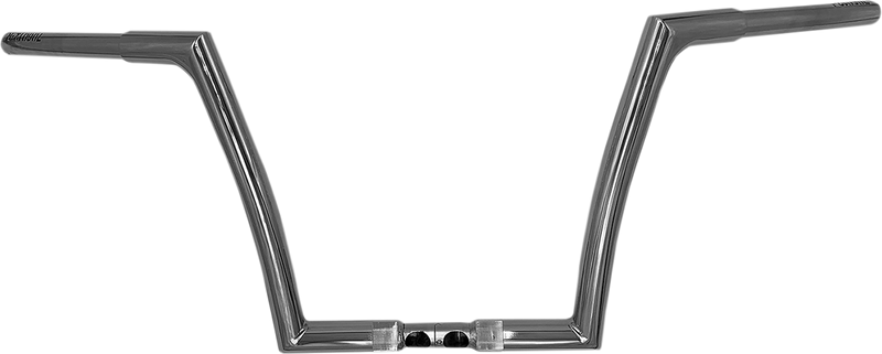 FAT BAGGERS INC. 1-1/4" EZ Install Flat Top Handlebar - 12" - Chrome 706012