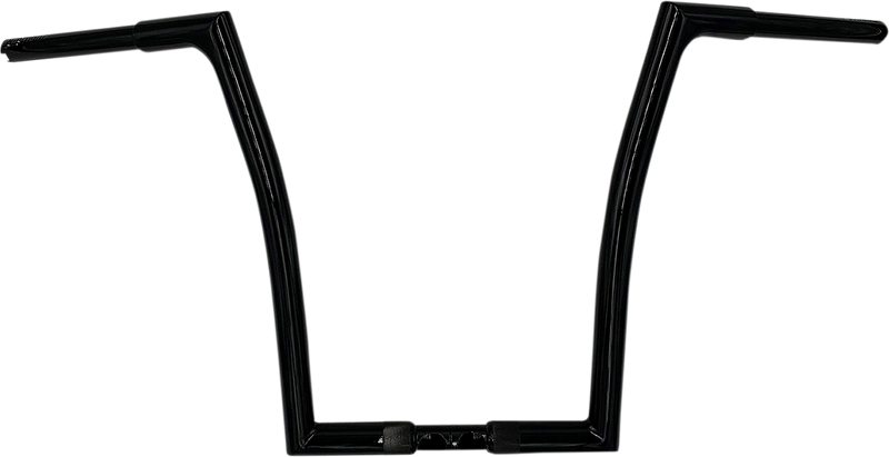 FAT BAGGERS INC. 1-1/4" EZ Install Flat Top Handlebar - 16" - Black 706016-B