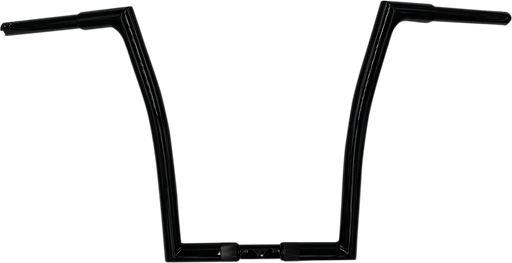 FAT BAGGERS INC. 1-1/4" EZ Install Flat Top Handlebar - 16" - Black 706016-B