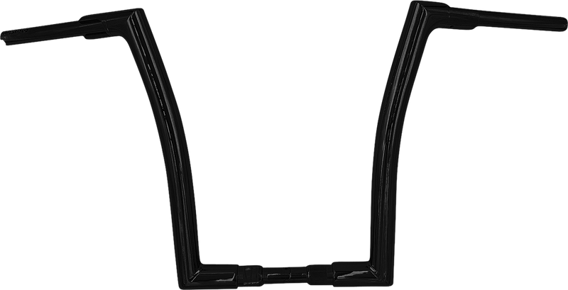 FAT BAGGERS INC. 1-1/2" EZ Install Flat Top Handlebar - 16" - Black 608016-B