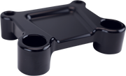 LA CHOPPERS T-Bar Handlebar Adapter - FLH - Black LA-7415-15B