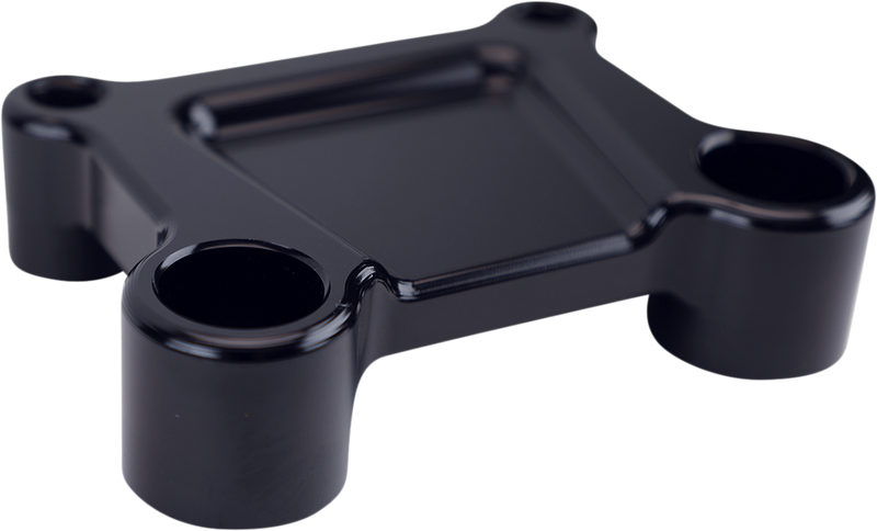 LA CHOPPERS T-Bar Handlebar Adapter - FLH - Black LA-7415-15B