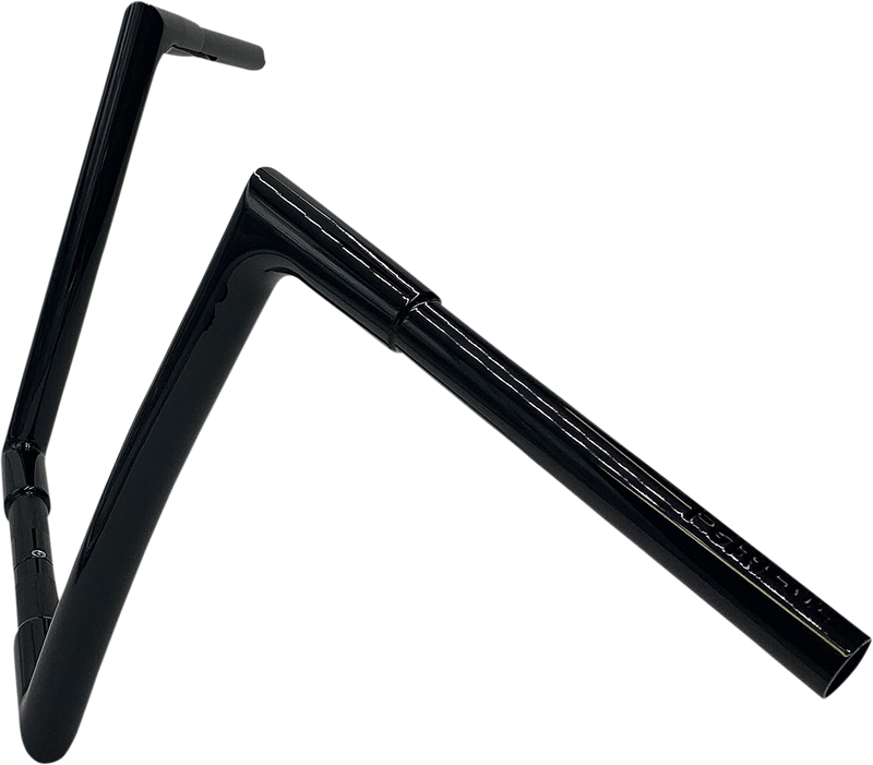 FAT BAGGERS INC. 1-1/4" EZ Install Flat Top Handlebar - 12" - Black 707012-B