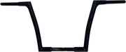 FAT BAGGERS INC. 1-1/4" EZ Install Flat Top Handlebar - 12" - Black 707012-B