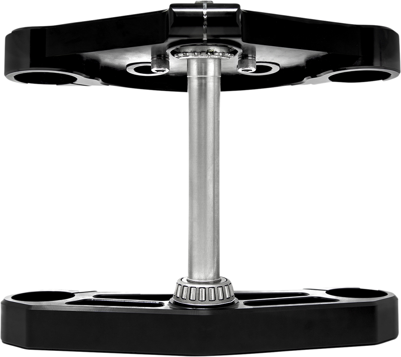 SLYFOX Triple Tree - 49 mm - Black Anodized - Upper/Lower - '99-'13 TOURING