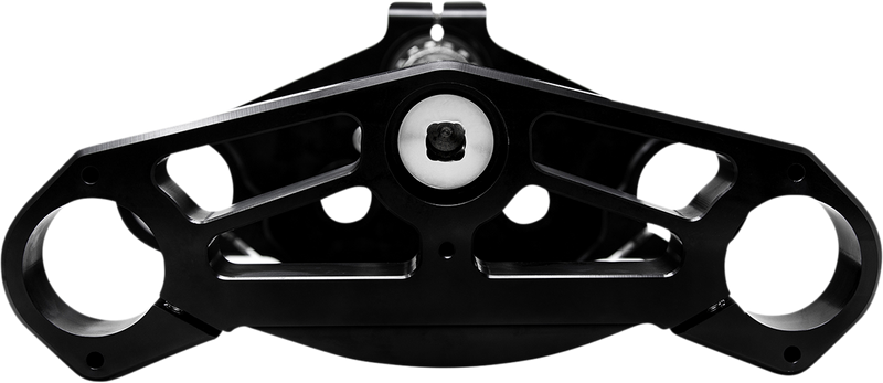 SLYFOX Triple Tree - 49 mm - Black Anodized - Upper/Lower - '99-'13 TOURING