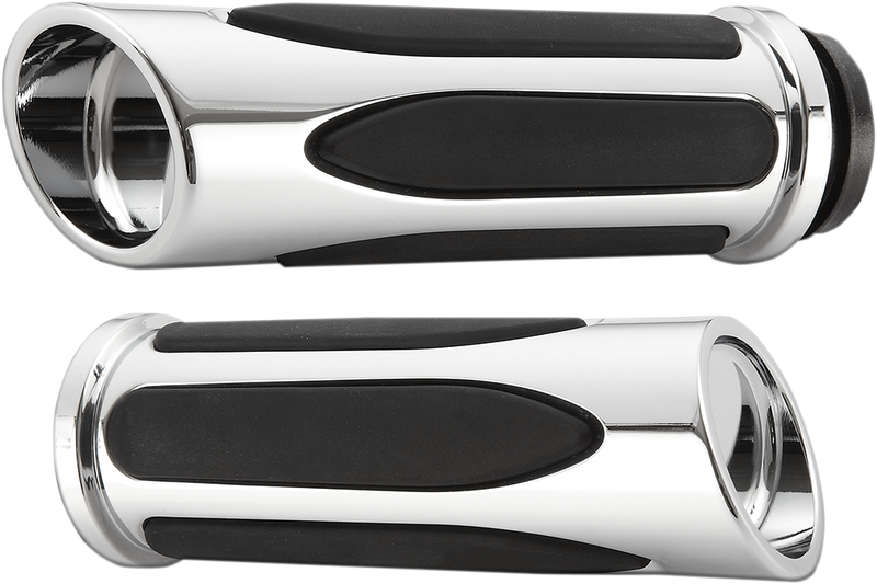 ARLEN NESS Deep Cut Comfort Series Grips - TBW - Chrome