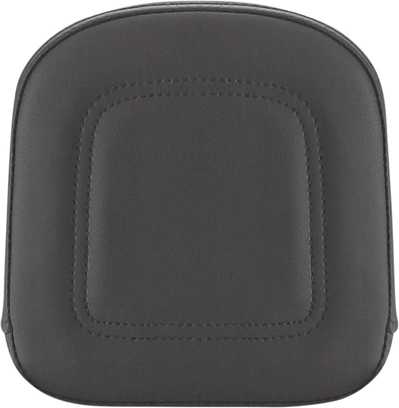 SADDLEMEN Sissy Bar Pad - Contoured - Black - '99-'23 SOFTAIL & TOURING
