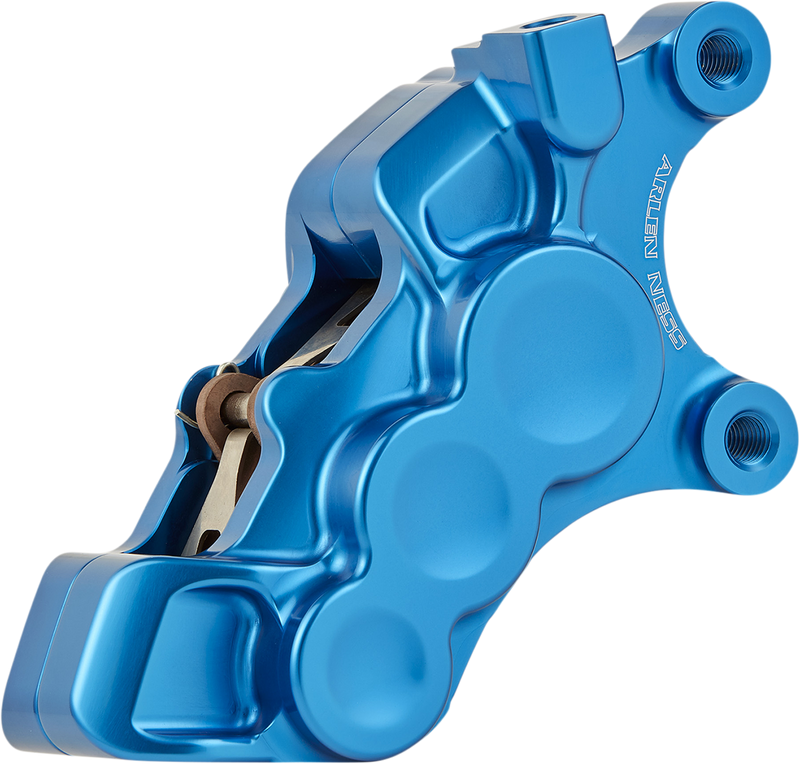 ARLEN NESS Ness Tech Right Front Six-Piston Differential Bore Caliper - Blue - 11.8"