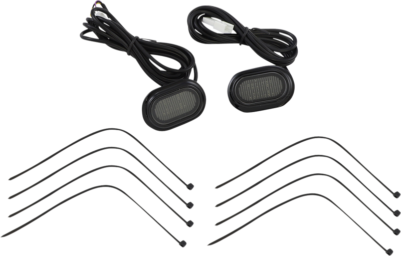 CUSTOM DYNAMICS PLUGZ™ Antenna Grommet Lights - Smoke Lens - Black