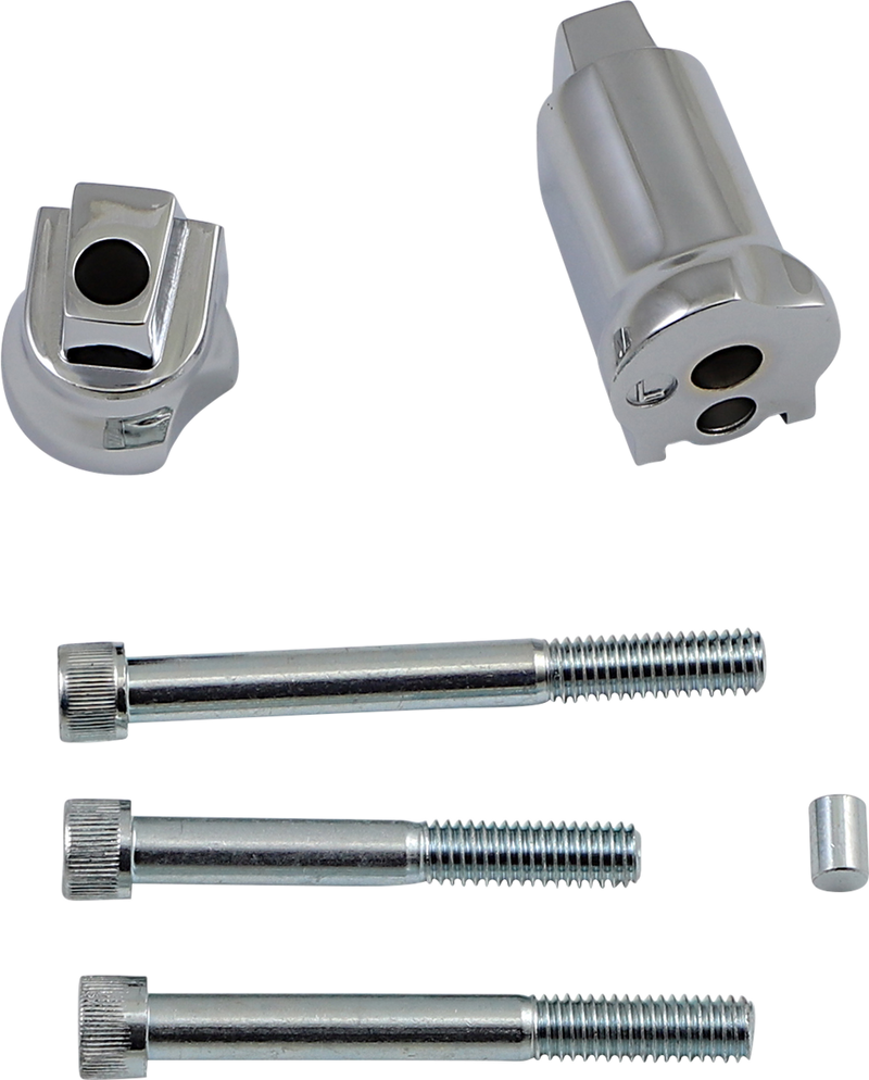 DRAG SPECIALTIES Passenger Floorboard Mount - Chrome