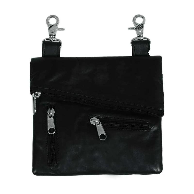 Ladies Cowhide Clip-On Bag