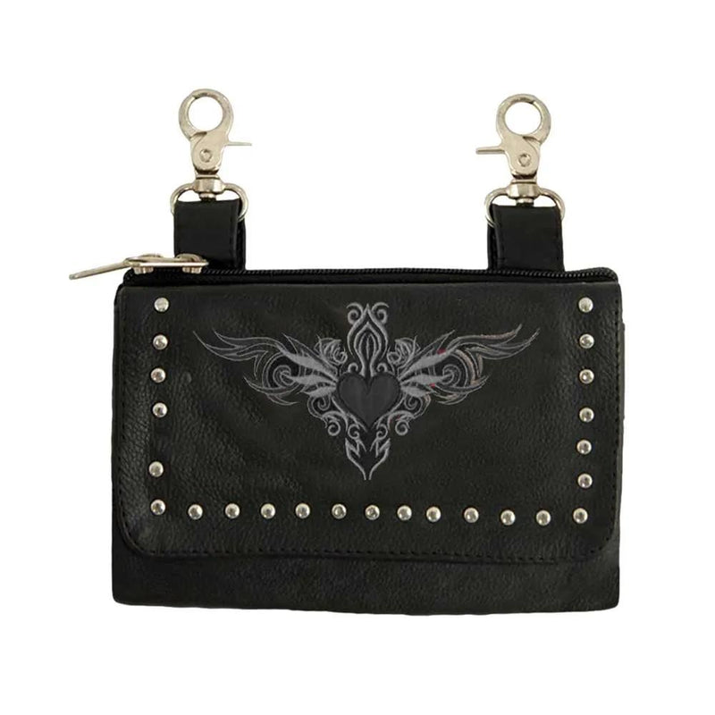 Women’s Premium Cowhide Clip on Leather Bag