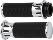 ARLEN NESS Fusion Deep Cut Grips - TBW - Chrome