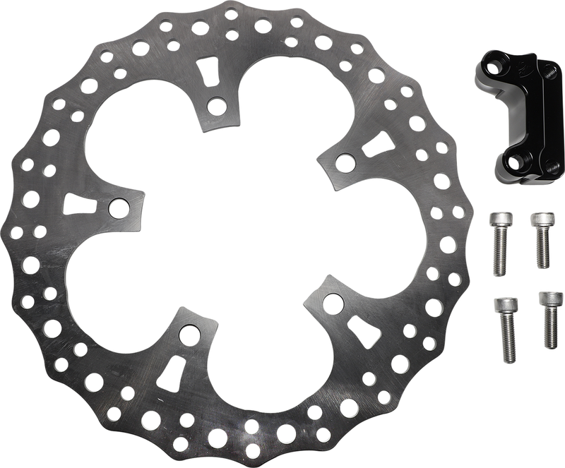 ARLEN NESS Jagged Floating Right Front Brake Rotor - 13"