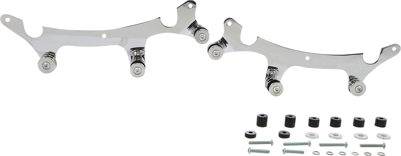 COBRA Backrest Mount - Chrome - Chieftain