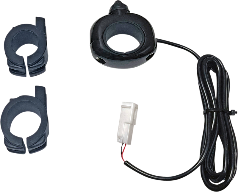 CUSTOM DYNAMICS Auxiliary Handlebar Mounted On/Off Switch - Universal - Black