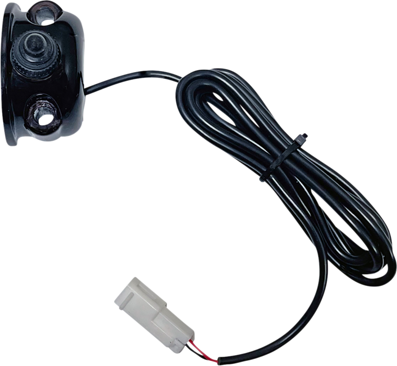 CUSTOM DYNAMICS Auxiliary Handlebar Control Mounted On Off Switch - Black