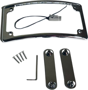 CUSTOM DYNAMICS Radius LED License Plate Frame for CVO™ - Chrome