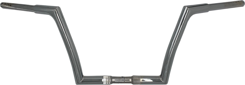 FAT BAGGERS INC. 1-1/4" EZ Install Flat Top Handlebar - 10" - Chrome 708010