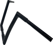 FAT BAGGERS INC. 1-1/4" EZ Install Flat Top Handlebar - 12" - Black 708012-B