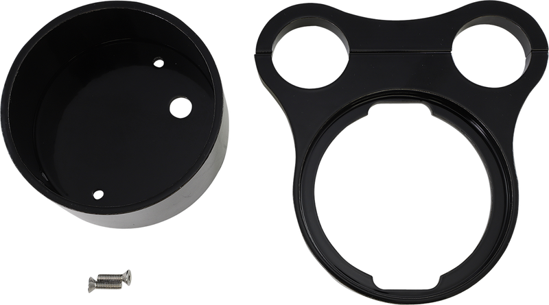 DRAG SPECIALTIES 1.5" T-Bar OEM Gauge Mount - Flat Black