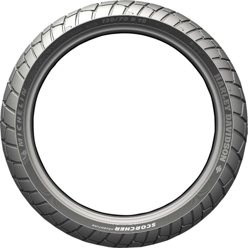 MICHELIN Tire - Scorcher Adventure - Front - 120/70R19 - 60V