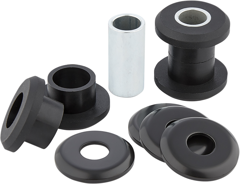 ARLEN NESS Black Polyurethane Riser Bushing Kit - Black Cup Washers