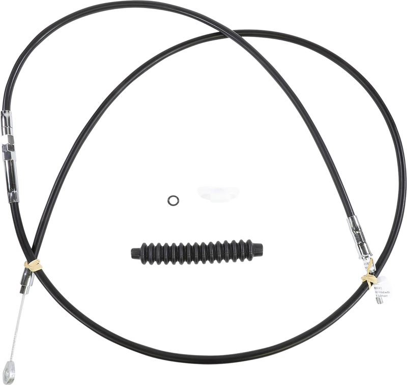 DRAG SPECIALTIES High-Efficiency Black Vinyl Clutch Cable - 78" - FLH/FLT '08-'16