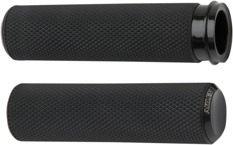 ARLEN NESS Hand Grips Knurled TBW Black