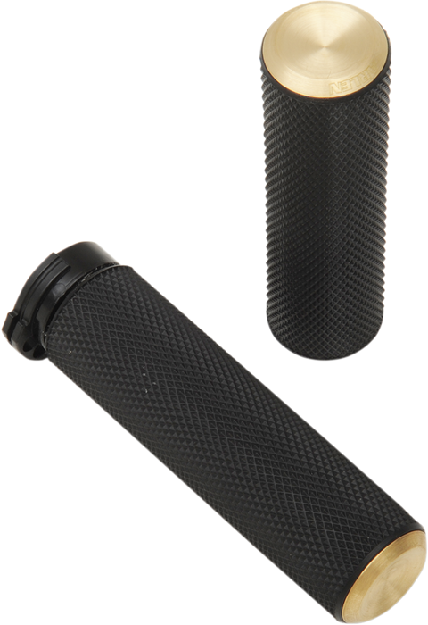 ARLEN NESS Knurled Grips - Cable - Brass
