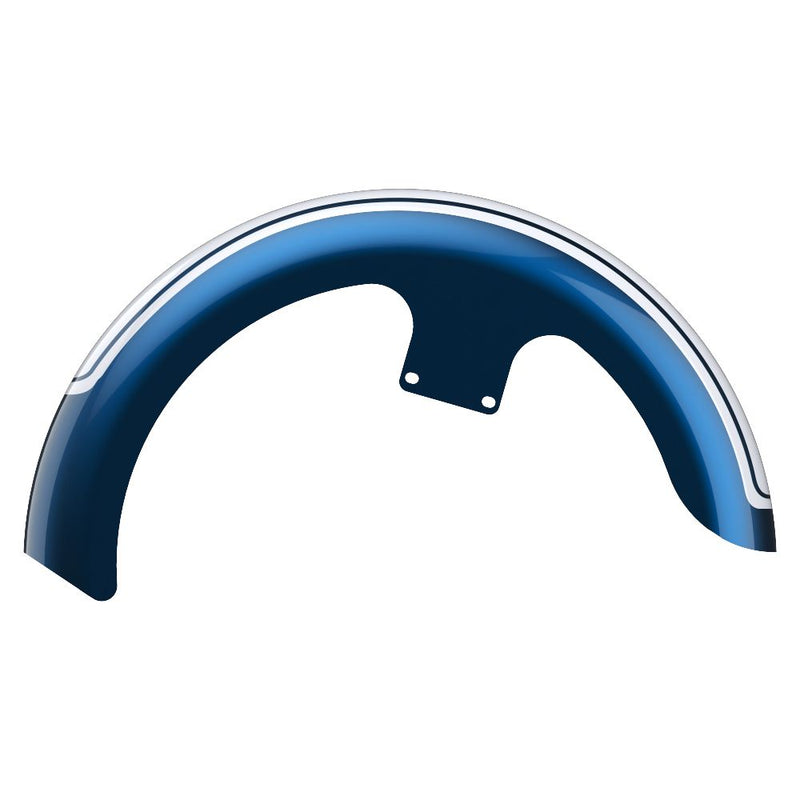 Advanblack Fast Johnnie 21" Reveal Wrapper Hugger Front Fender For '09-'23 Harley Touring Models