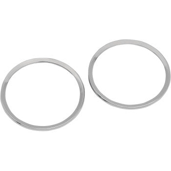 DRAG SPECIALTIES Speaker Bezel - Chrome - FLH '96-'13