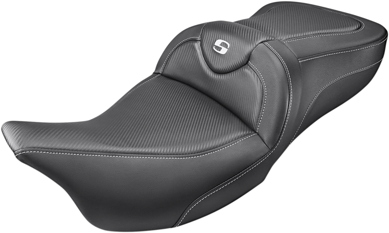 SADDLEMEN Roadsofa™ Seat - Carbon Fiber - without Backrest - Touring '08-'24