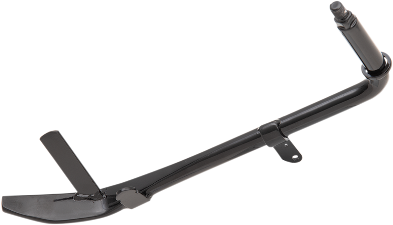 DRAG SPECIALTIES Replacement 1" Under Stock Length Kickstand - Gloss Black - Touring '84-'06