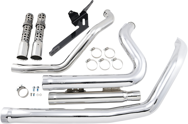 COBRA 909 Exhaust - Chrome - '07-'13 XL