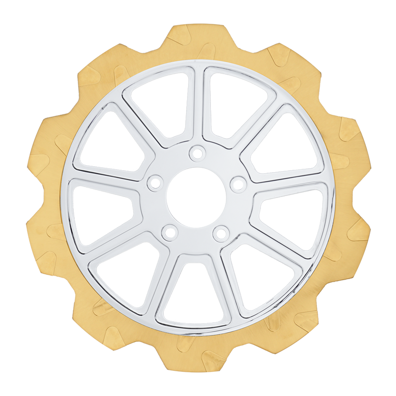 Lyndall Brakes - Oversized 13" Crown Cut Front Rotors